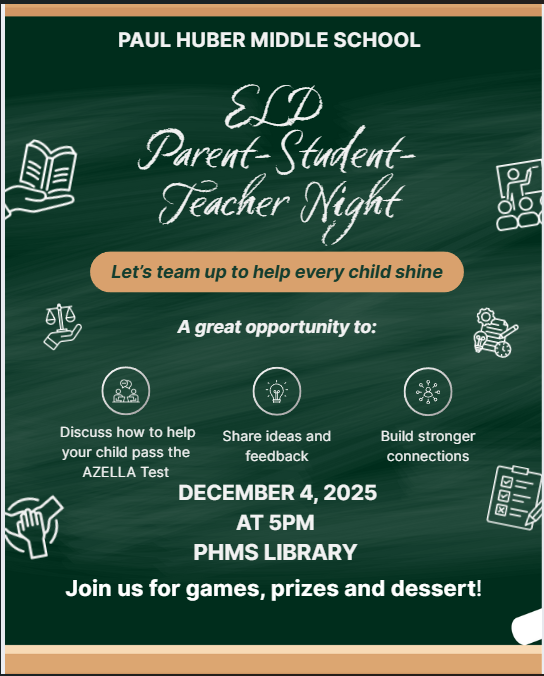 PHMS- Parent Engagement Night