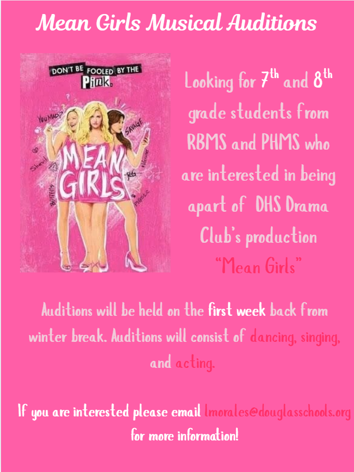 Mean Girls Musical Auditions