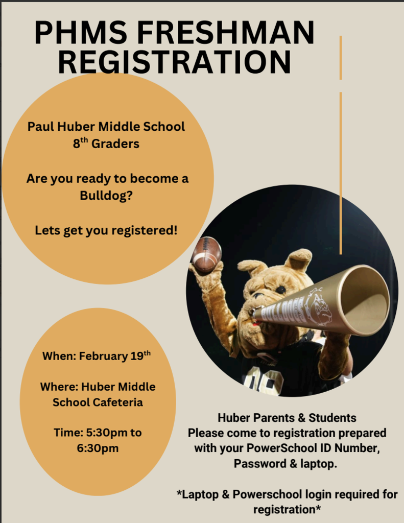 PHMS Freshman Registration
