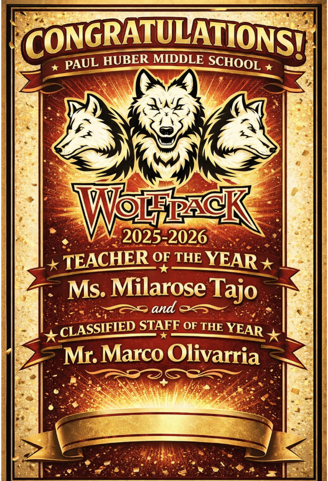 Huber Staff of the Year