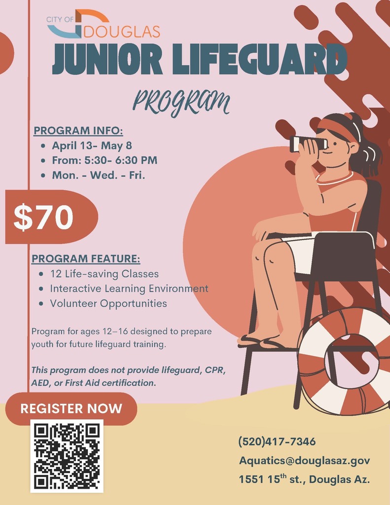 City of Douglas Junior Lifeguard Program Information
