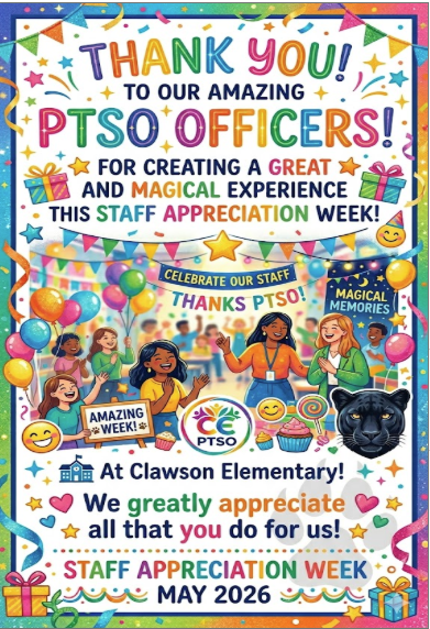 Thank you PTSO