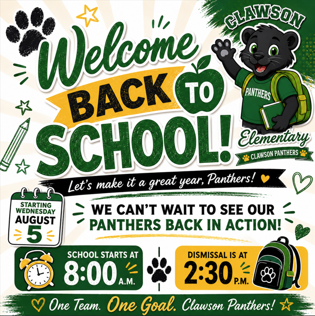 Welcome Back to school
