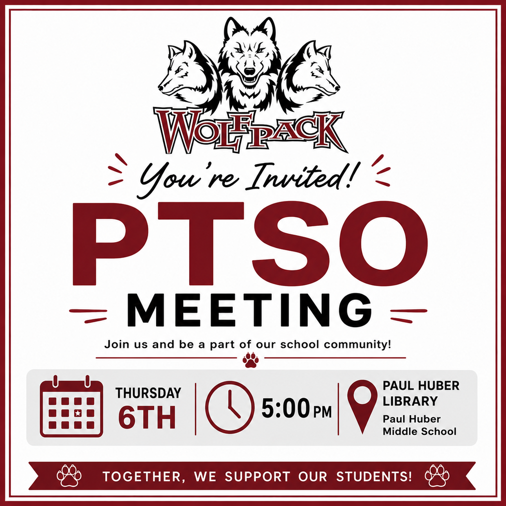 Huber PTSO Meeting