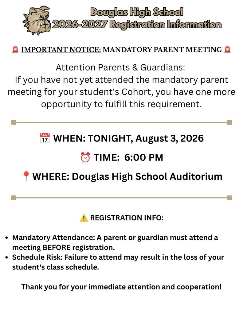 Registration Information 2026-2027