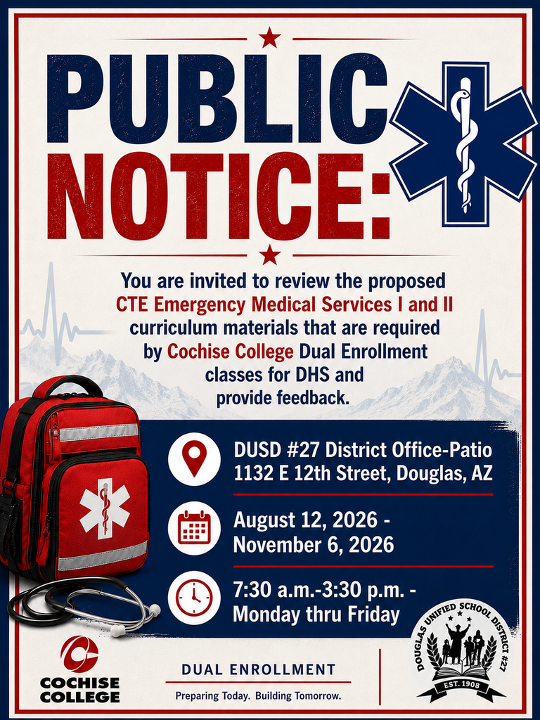 CTE EMS Book: Public Notice