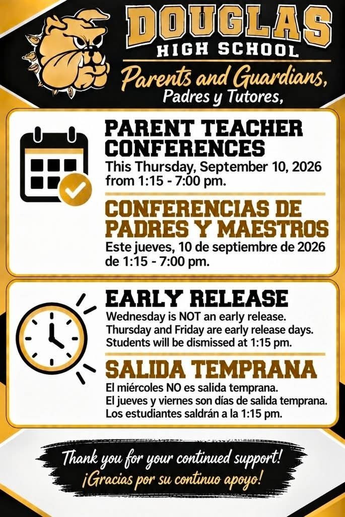 Parent Teacher Conferences 09-10-26