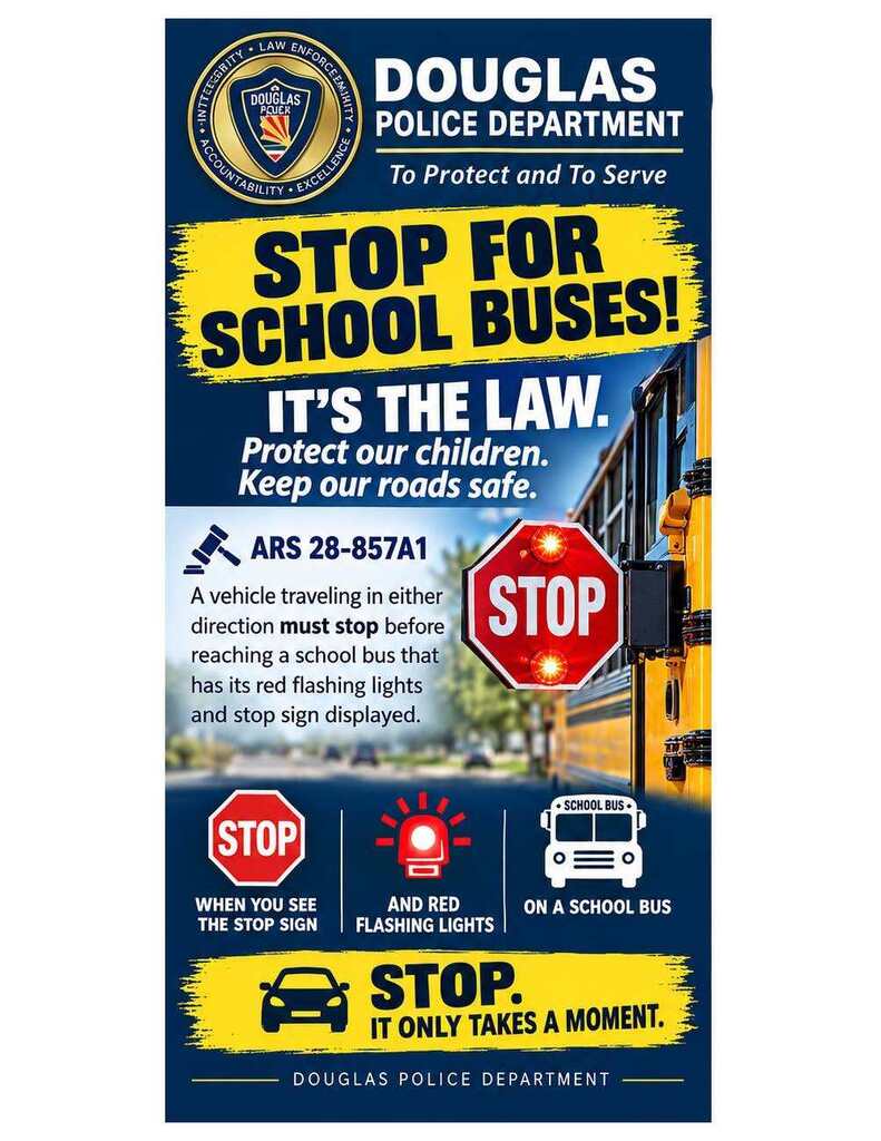 Douglas PD-Stop for buses flyer