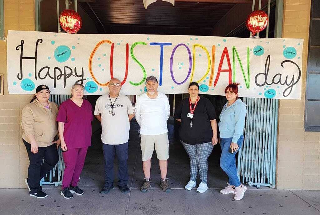 Happy Custodian Day Group Picture