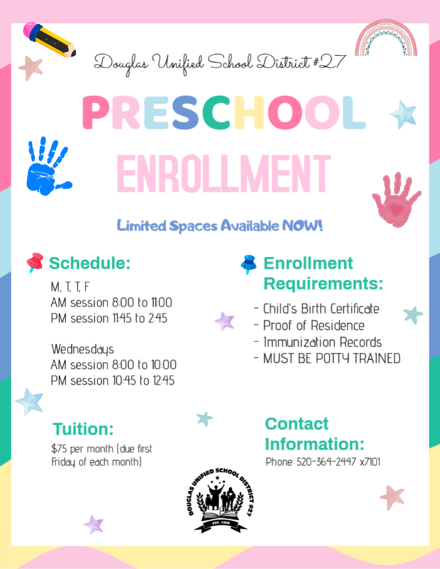 PreK Openings