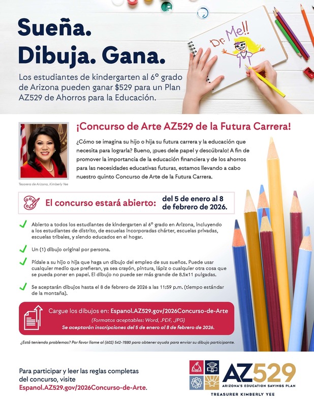 Art Contest Flyer-Spanish