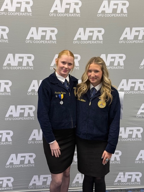 Presley Squires & Dotti Walters AFR District Speech Contests