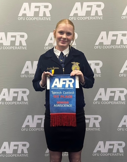 Presley Squires District Champion