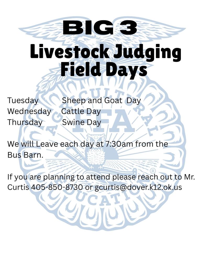 OSU Big 3 Field Days 