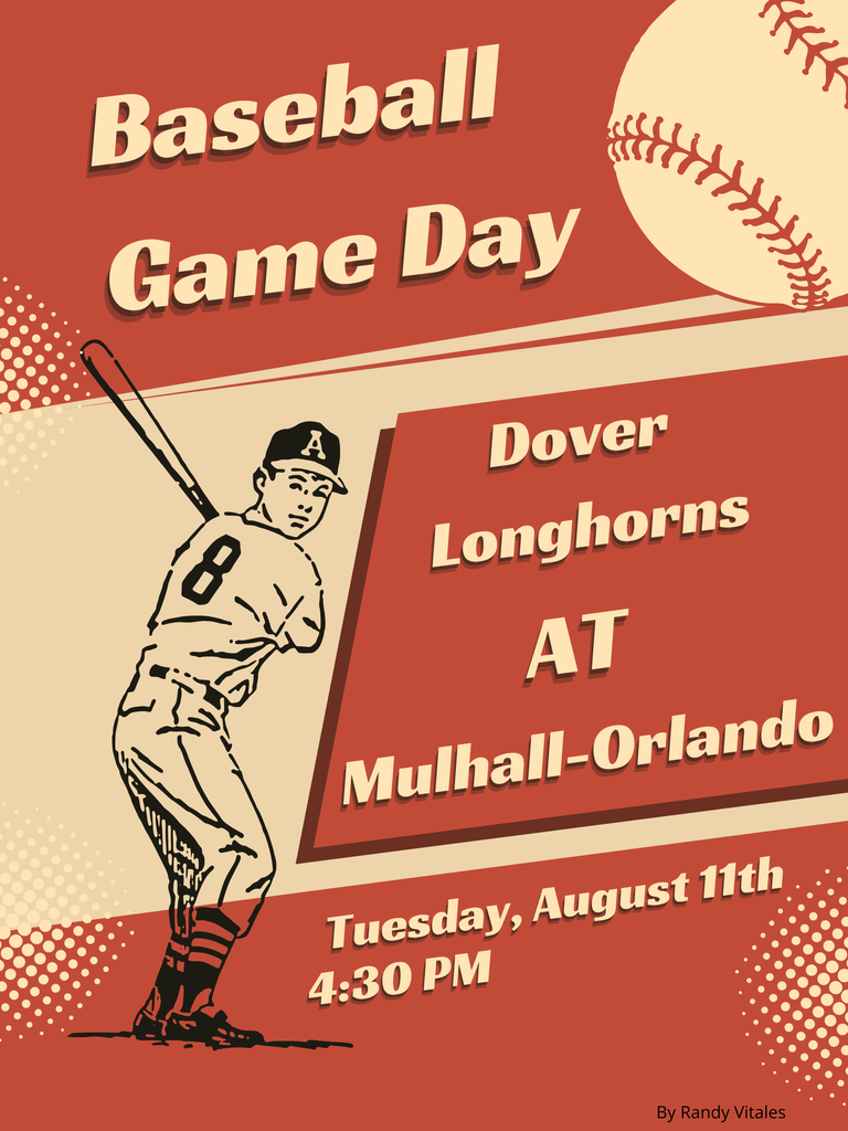 baseball at mulhall-orlando tuesday, august 11th 4:30