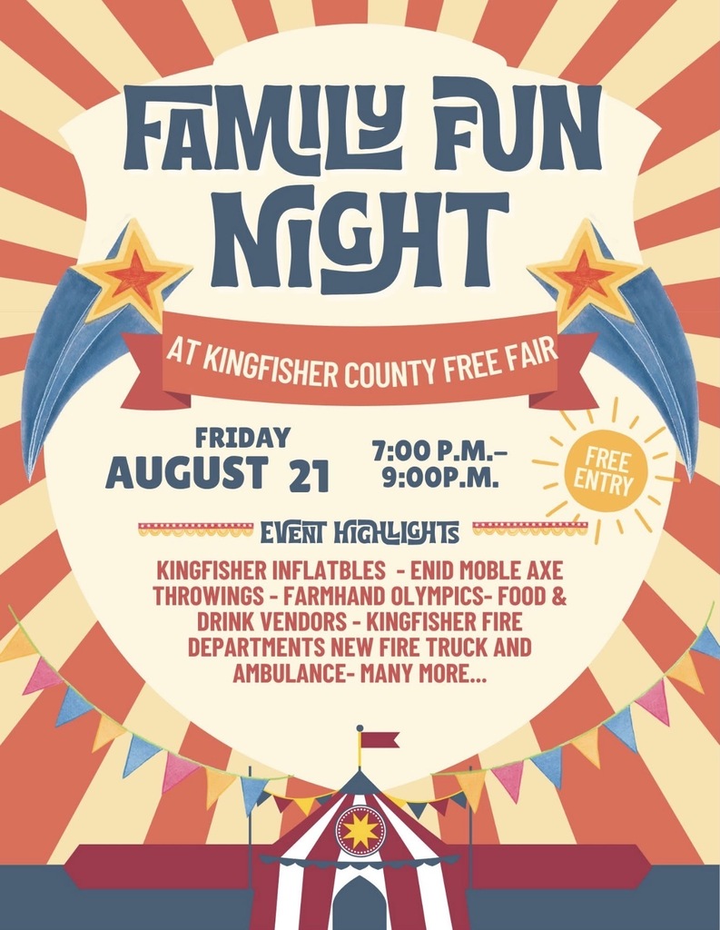 Family Fun Night Kingfisher County Fair