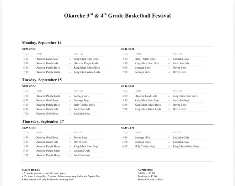 3/4 basketball festival