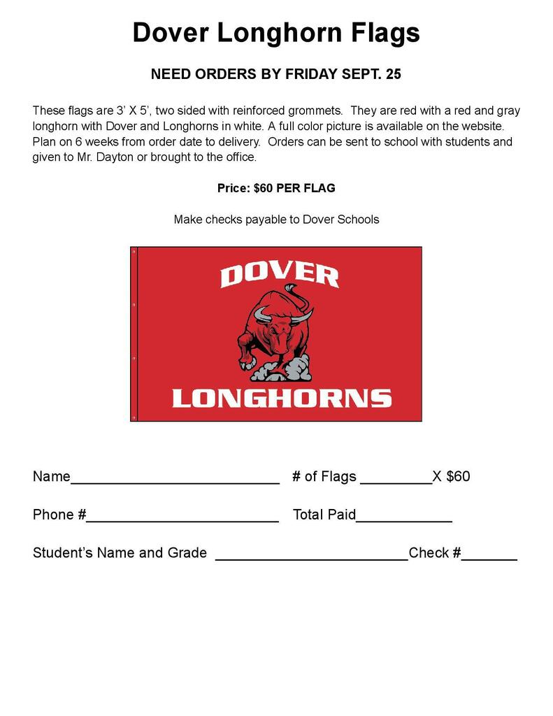 flag order forms