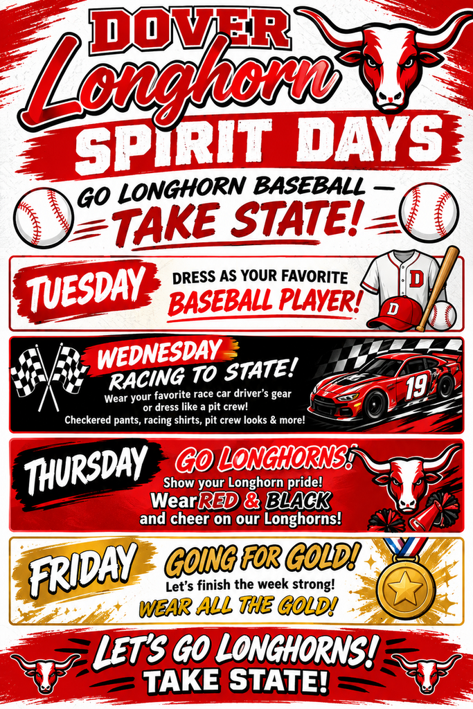 Fall Baseball Spirit Days