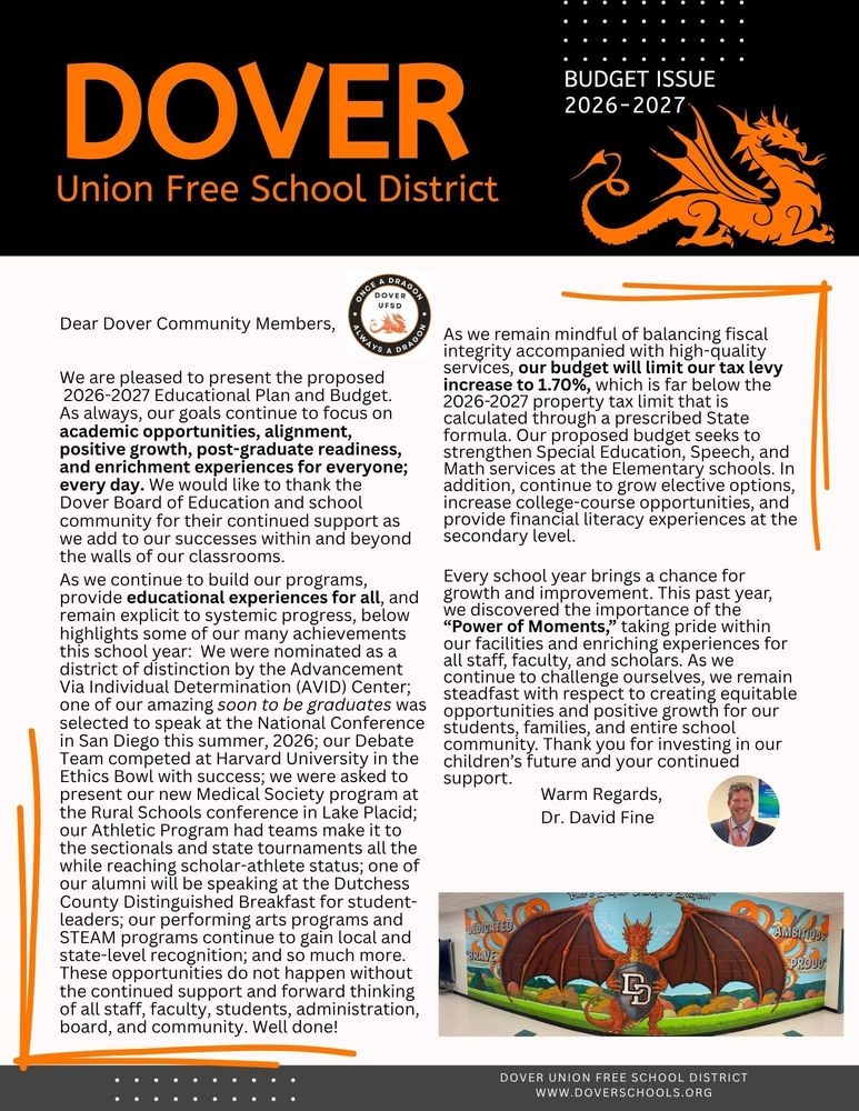budget newsletter p1