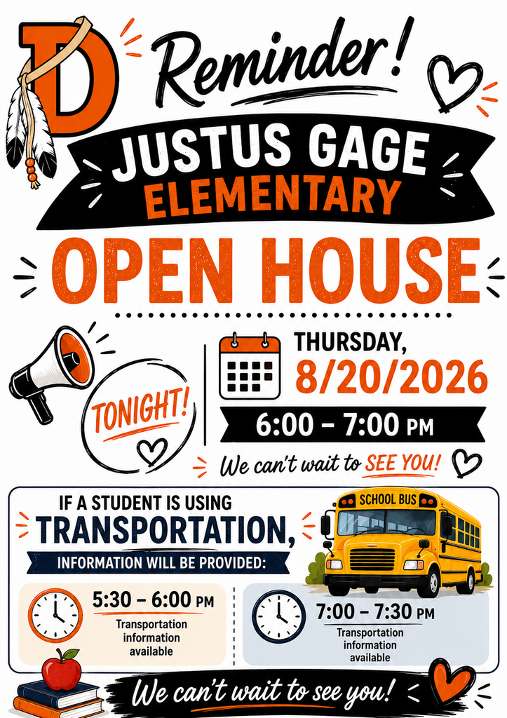 Justus Gage Open House Reminder