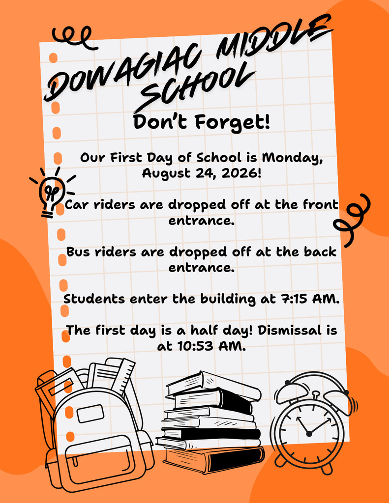 First day of School information!