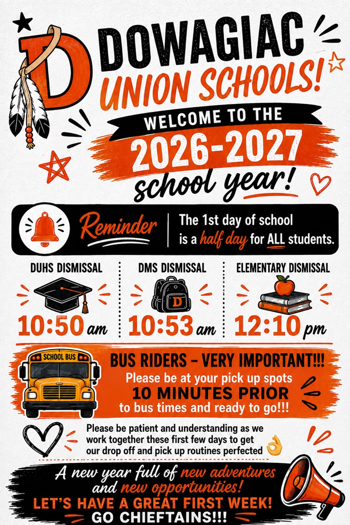 first day of school updates
