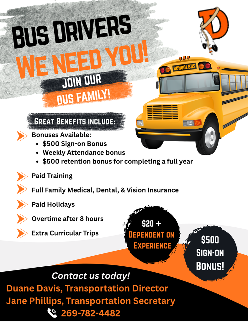 Bus drivers wanted