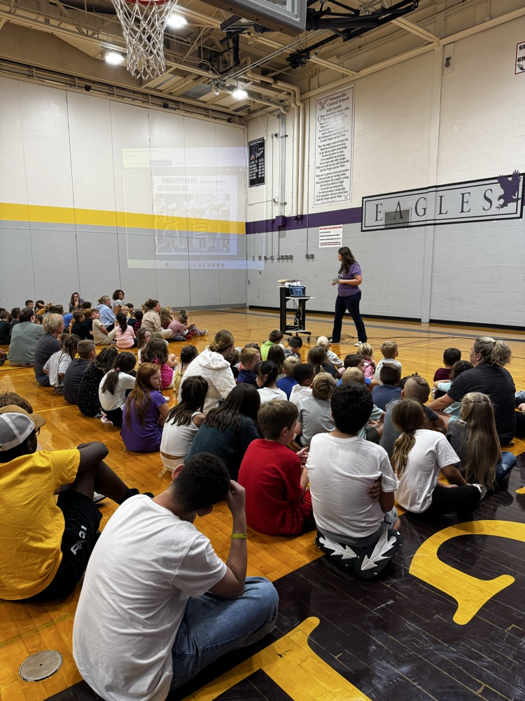 assembly of students