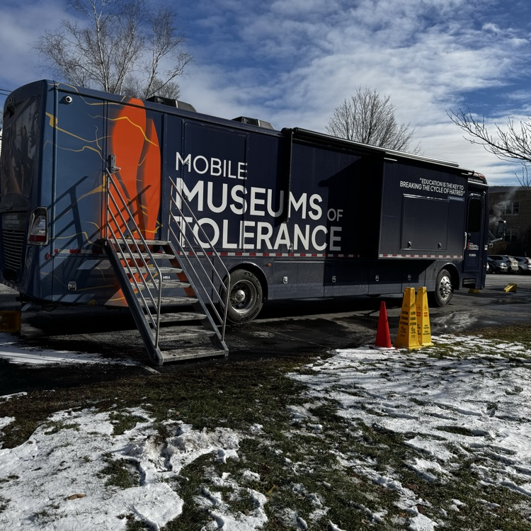 RV parked in parking lot