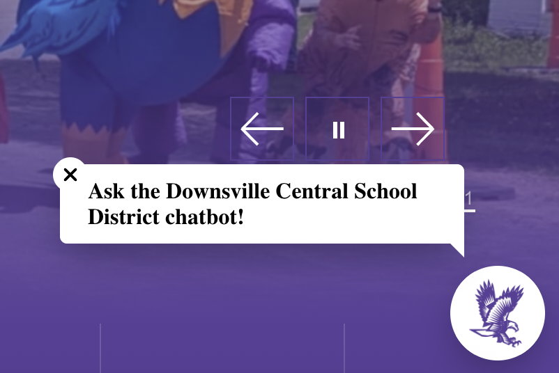 screenshot of a desktop chat bot message