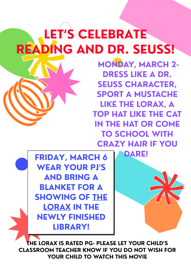 poster with colorful shapes