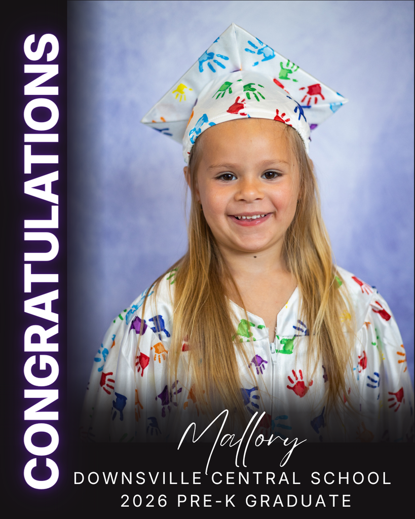 child in cap and gown