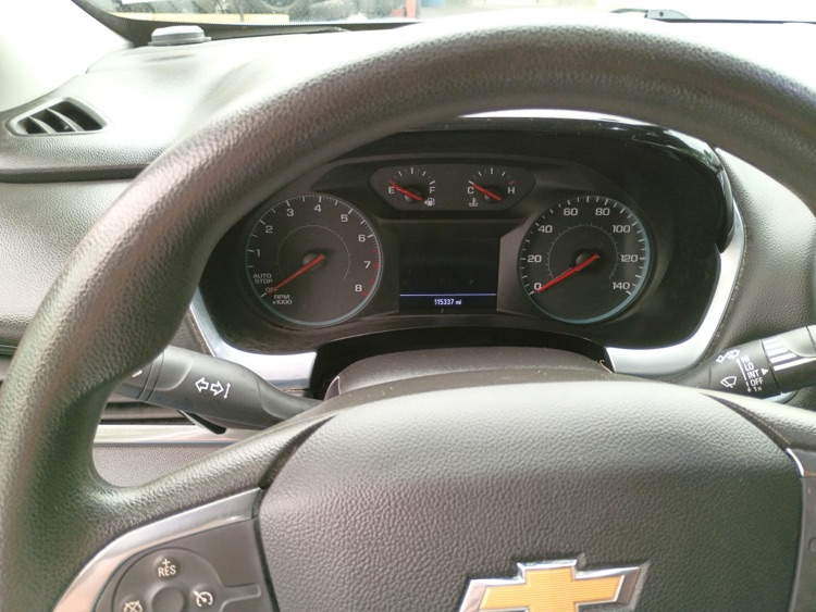 photo of interior of car