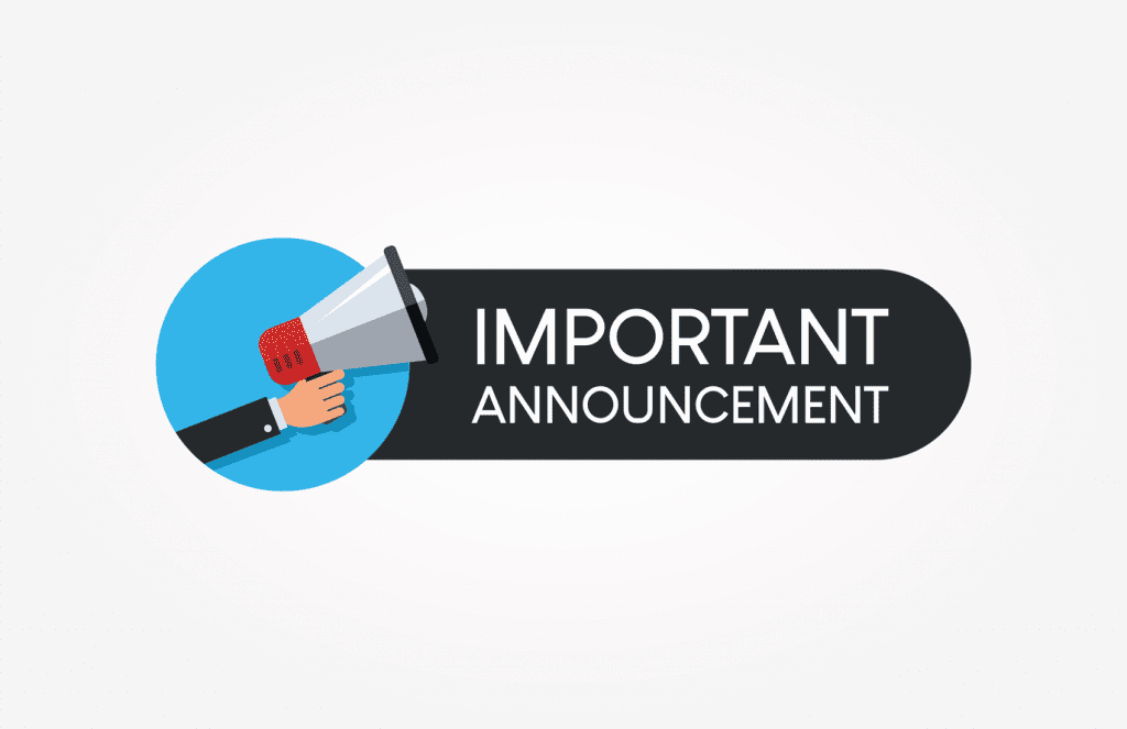 announcement