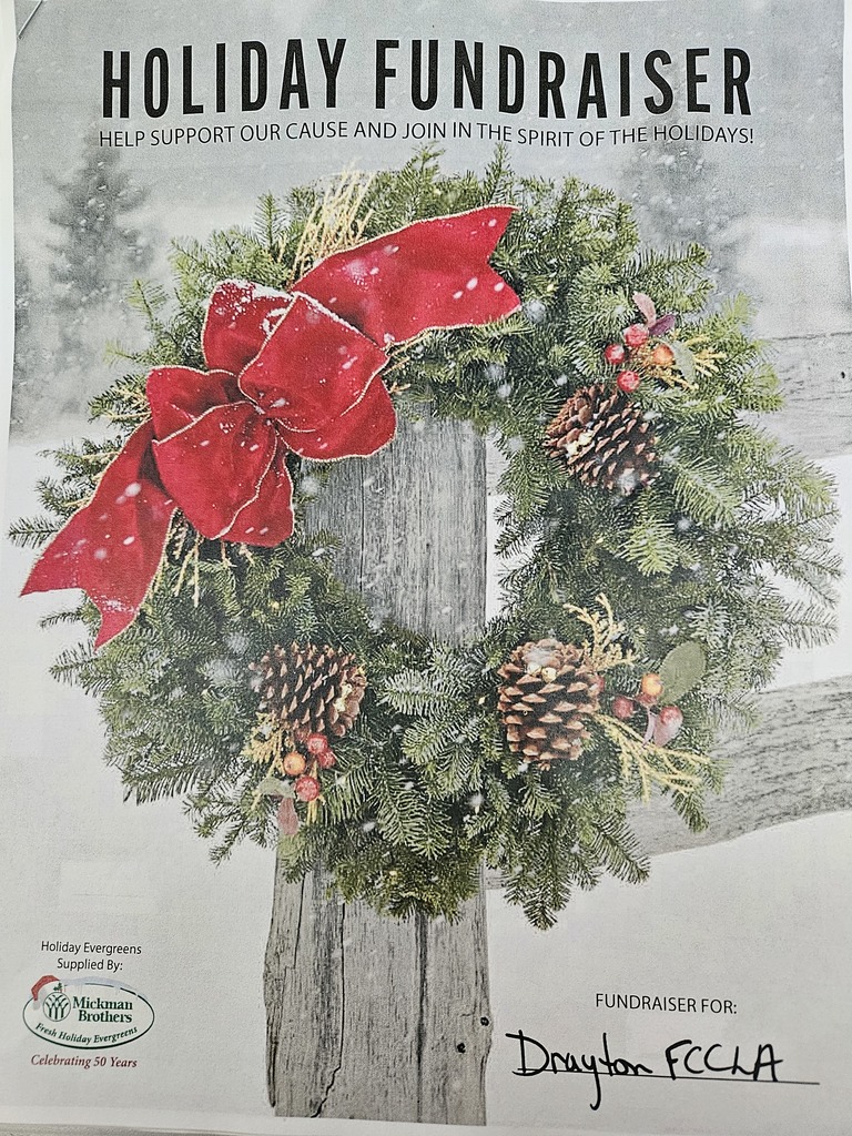 FCCLA Wreath Sale Fundraiser