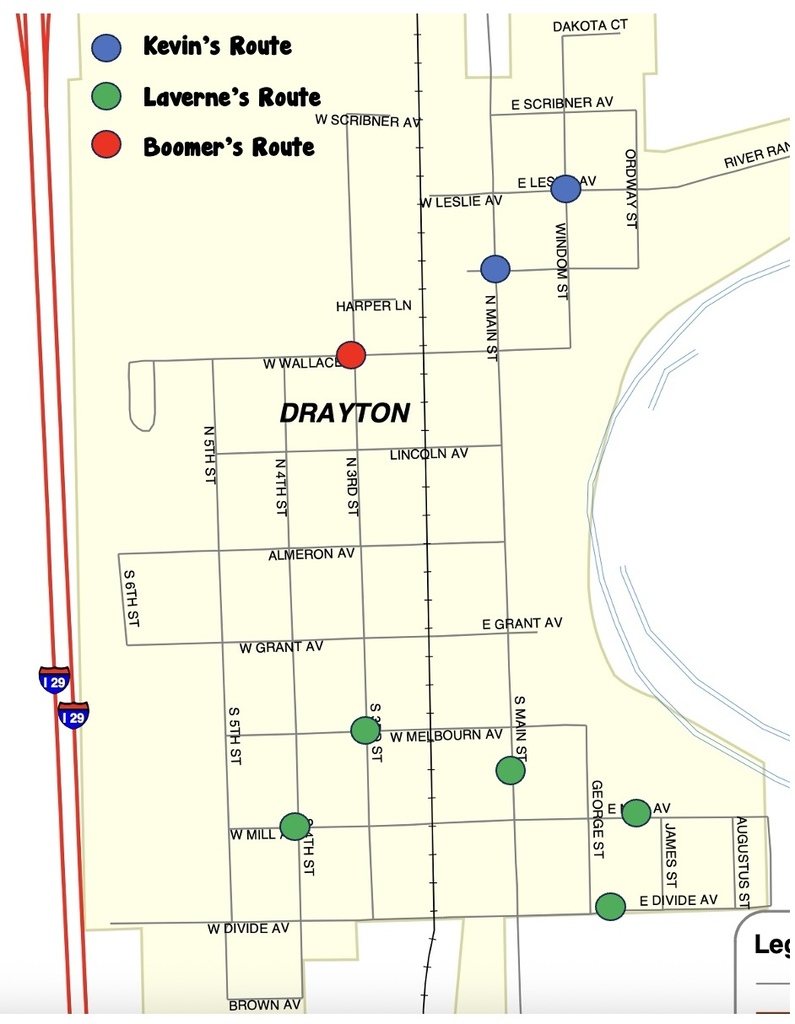 bus route