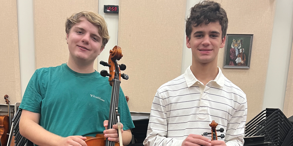 Region 18 Orchestra Students