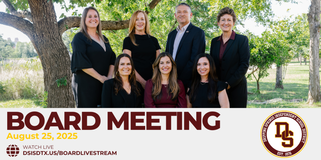 August 25, 2025 Board Agenda