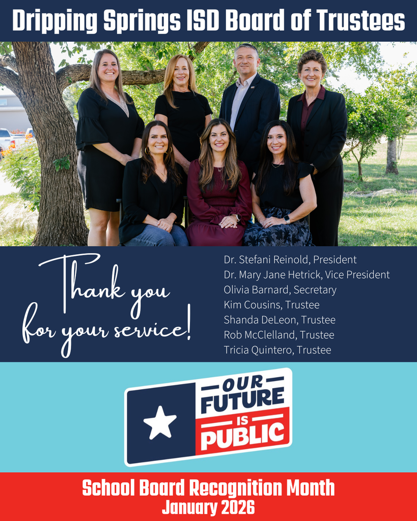 January 2026 is School Board Recognition Month