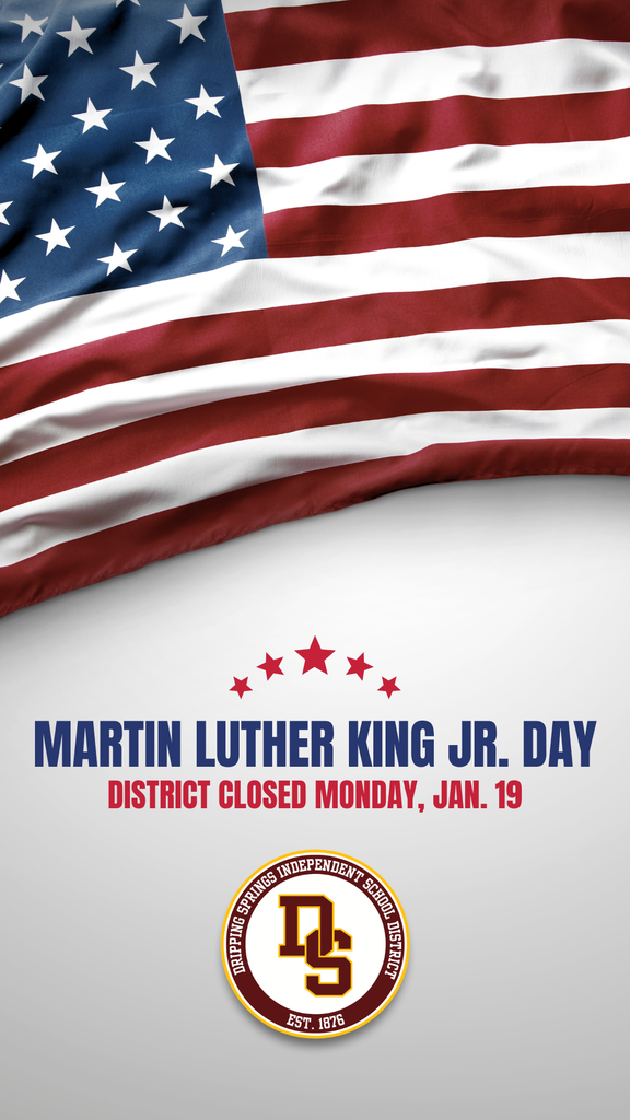 DSISD is closed Monday, Jan. 19, 2026