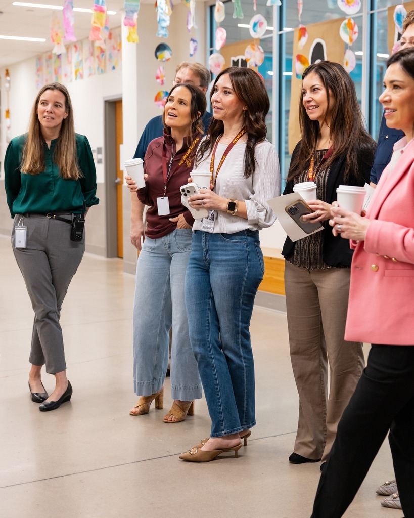 The DSISD Board of Trustees visited Cypress Springs Elementary on Tuesday, March 10, 2026.