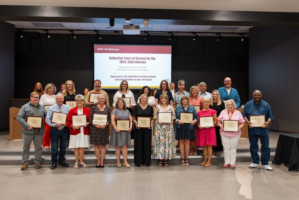 DSISD 2025-26 Retirees