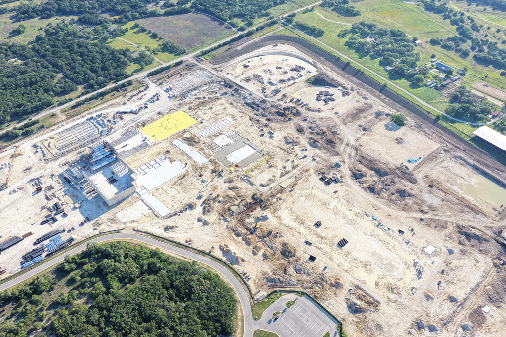 Driftwood Springs HS aerial