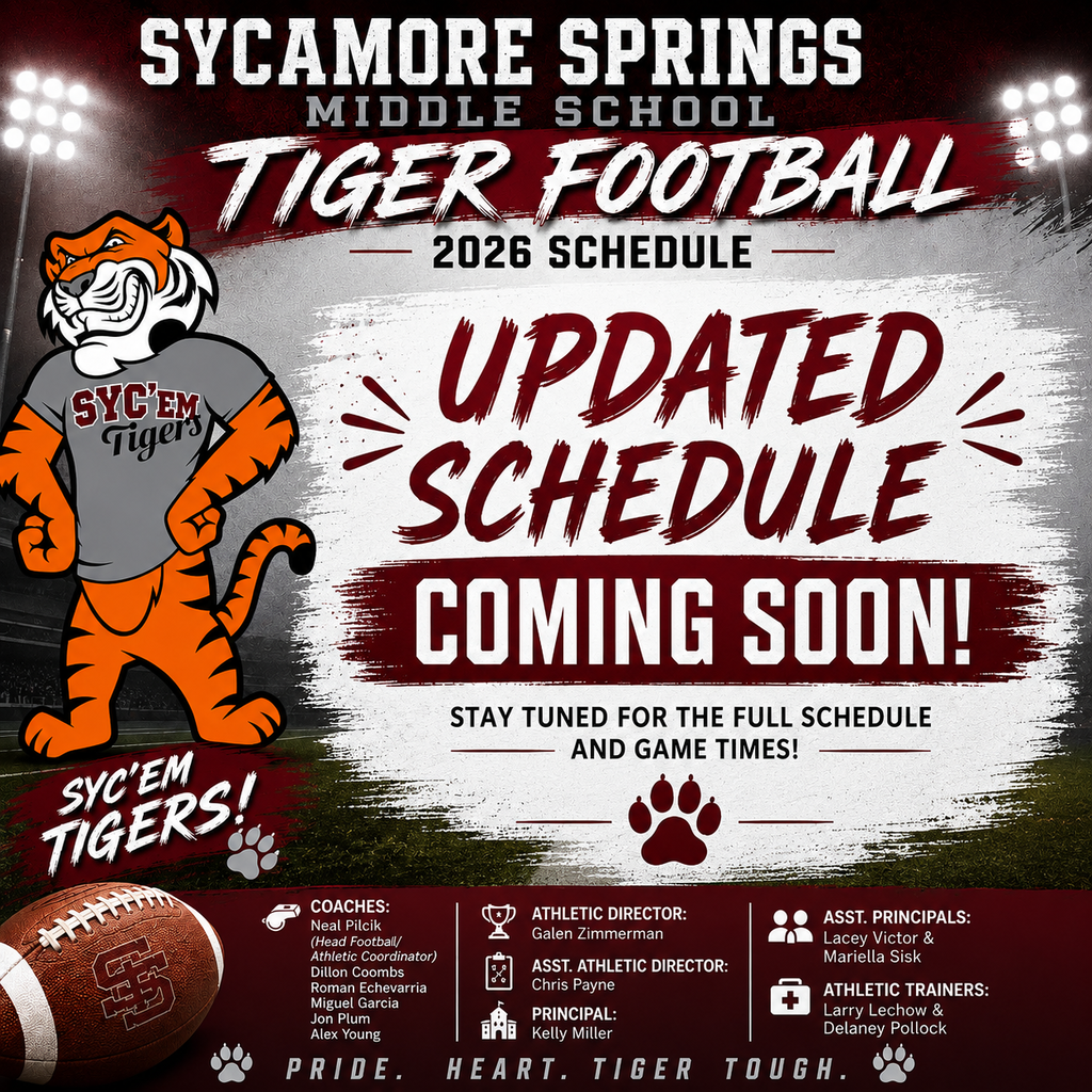 Updated schedule coming soon