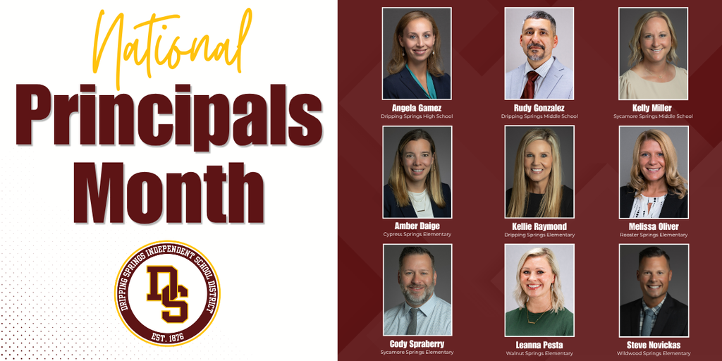 October is National Principals Month