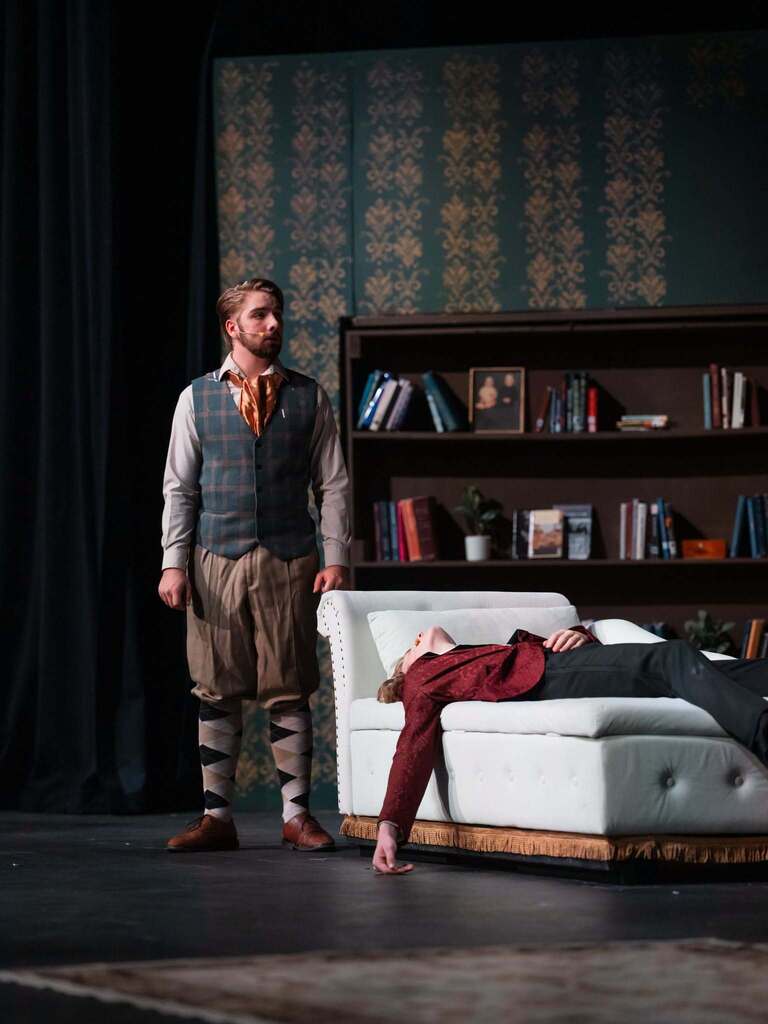 The Play That Goes Wrong Rehearsal