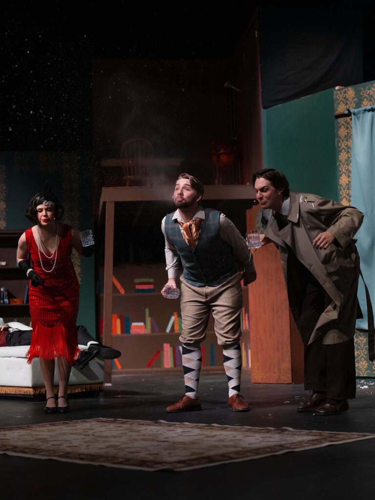 The Play That Goes Wrong Rehearsal