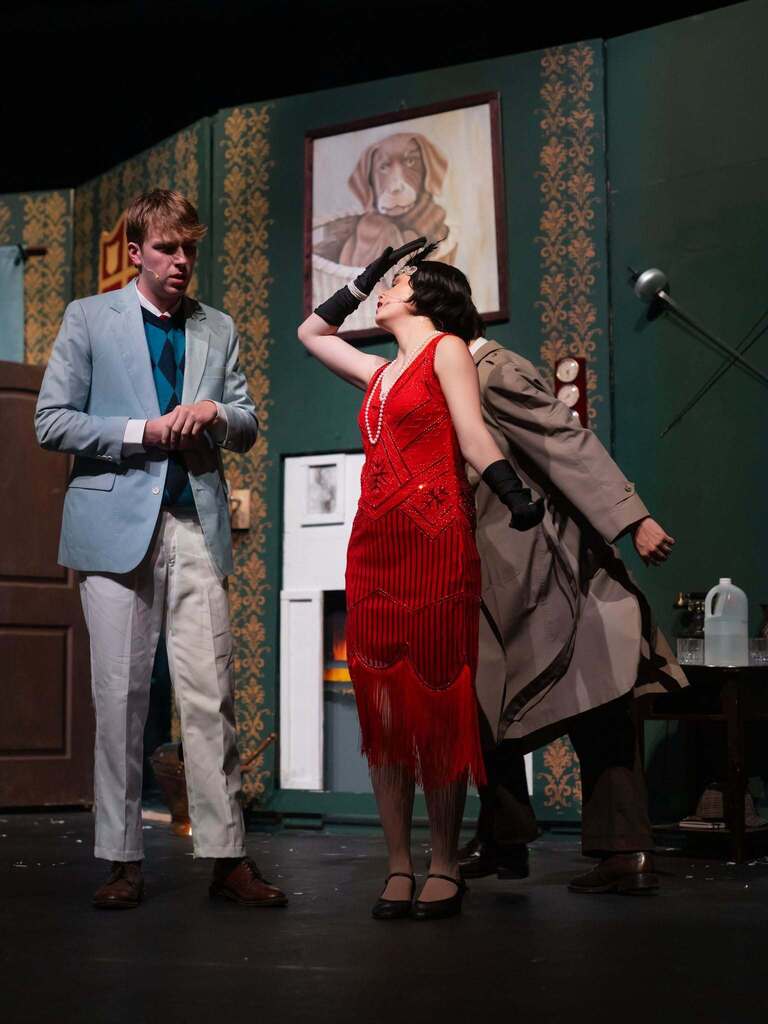 The Play That Goes Wrong Rehearsal