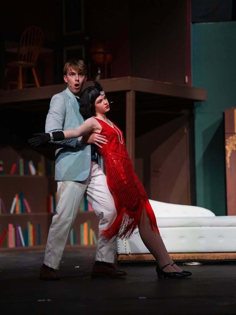 The Play That Goes Wrong Rehearsal